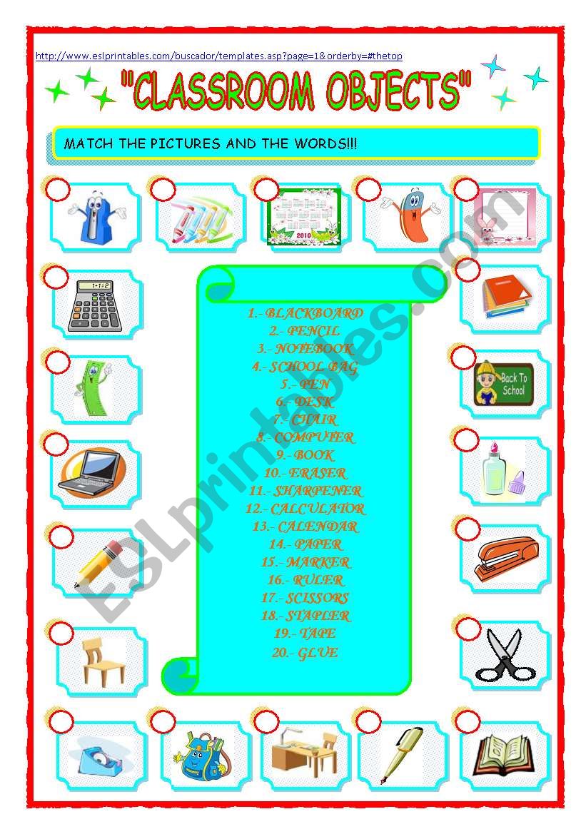 BACK TO SCHOOL! worksheet