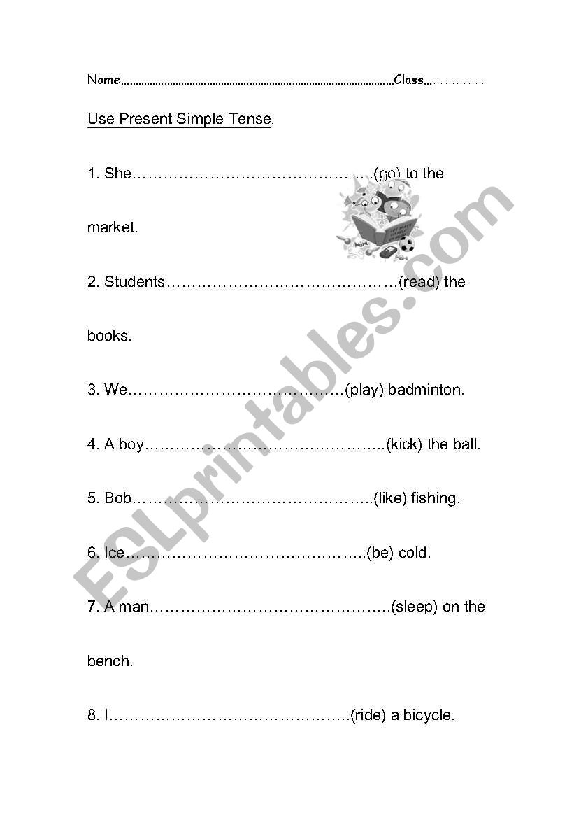 Present Simple worksheet