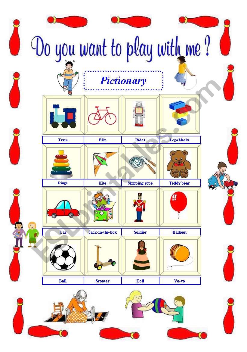 Do you want to play with me? worksheet