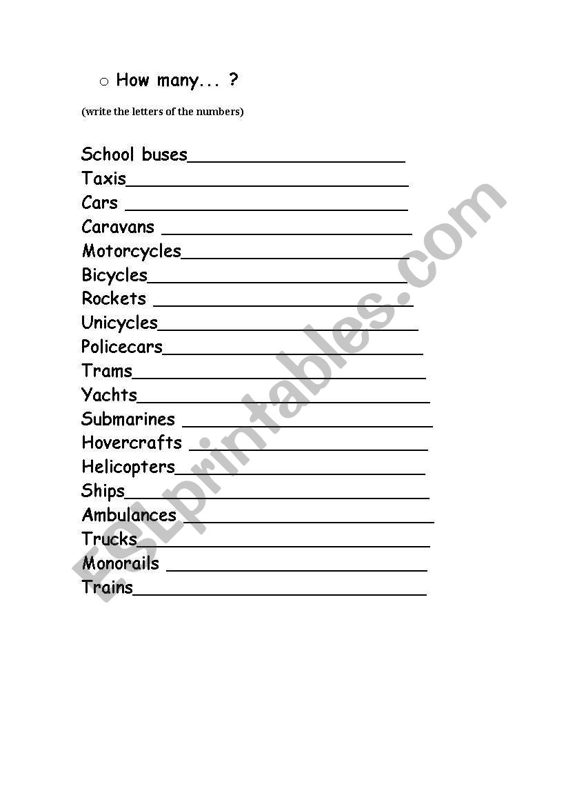 EXPRESSING QUANTITY worksheet