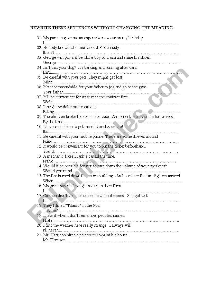 rewrite-these-sentences-esl-worksheet-by-mjim060