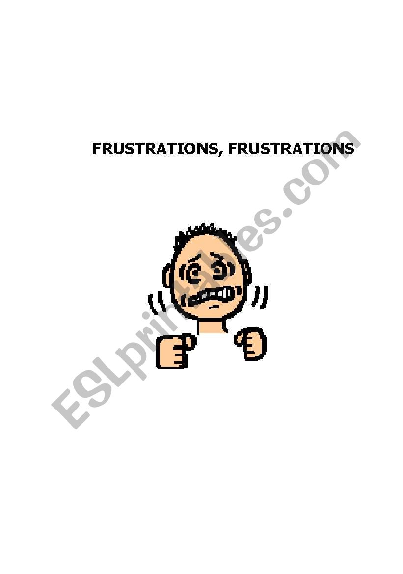 frustration worksheet