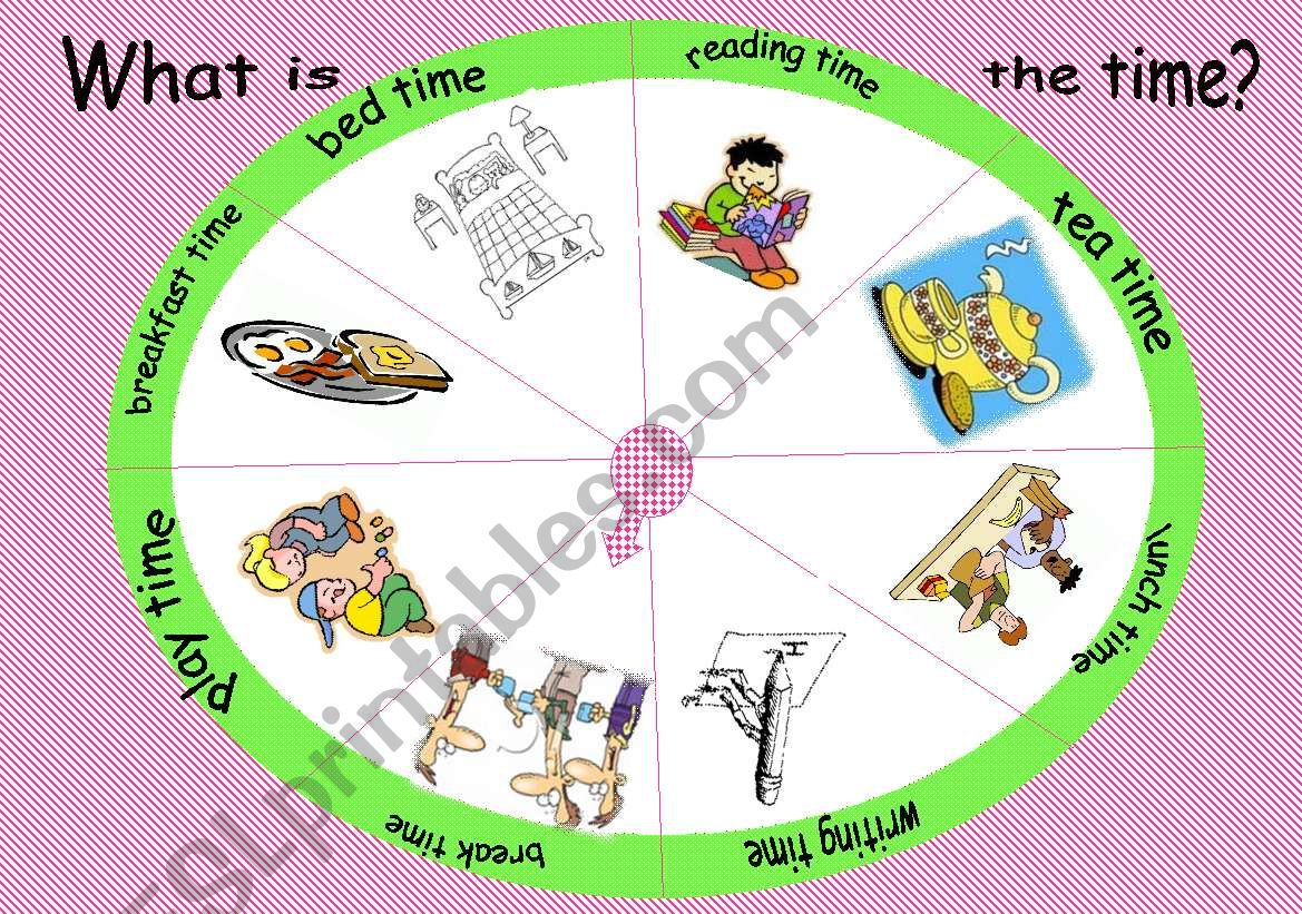 What is the time? worksheet