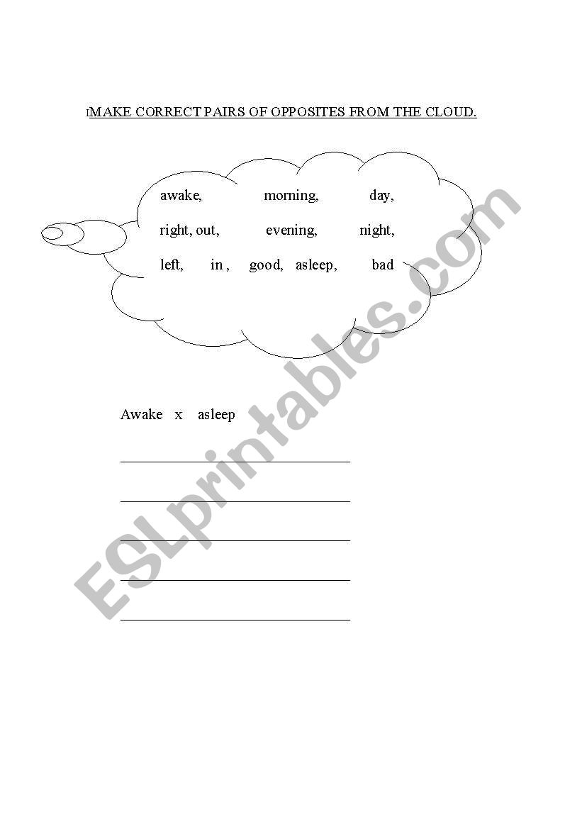 Environmental Science worksheet