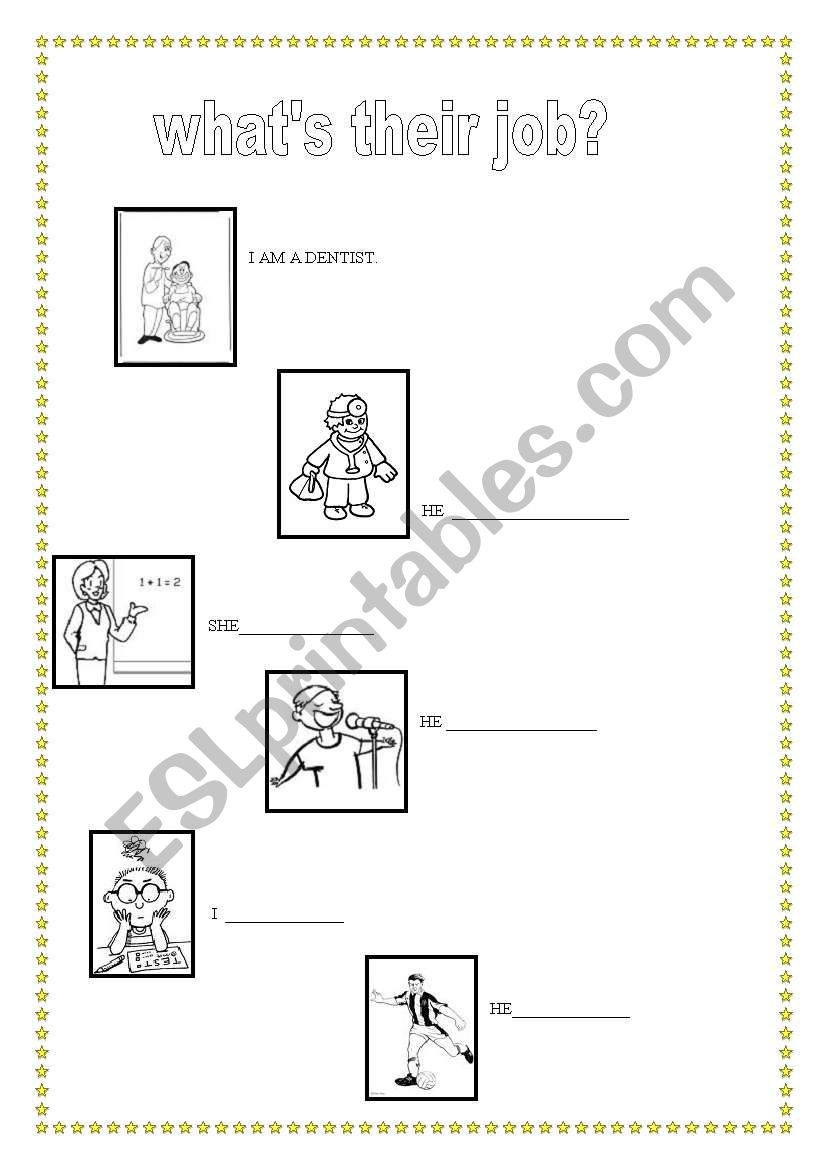 JOBS worksheet