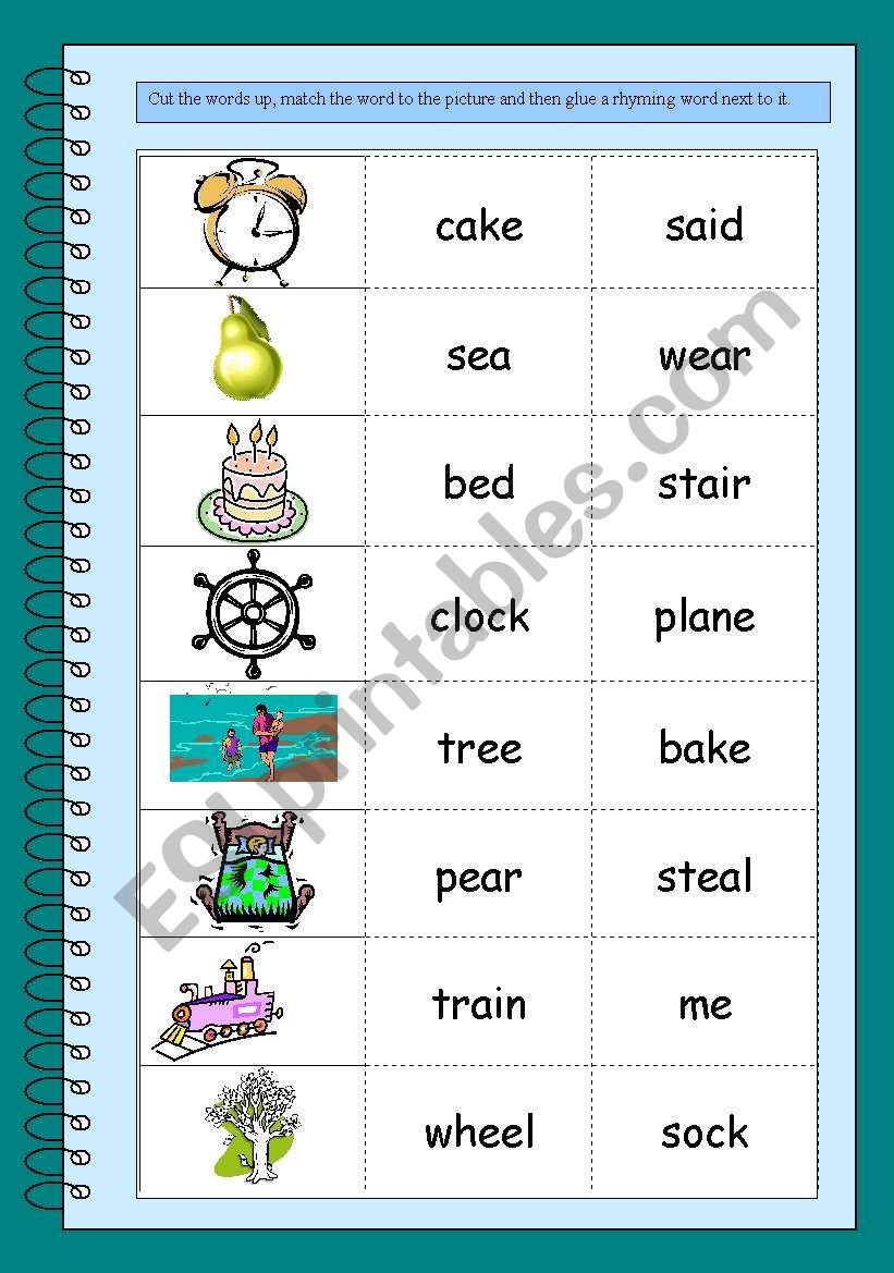 Working with words worksheet