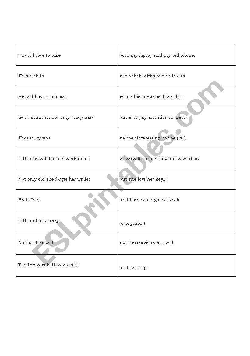 english-worksheets-correlative-conjunctions