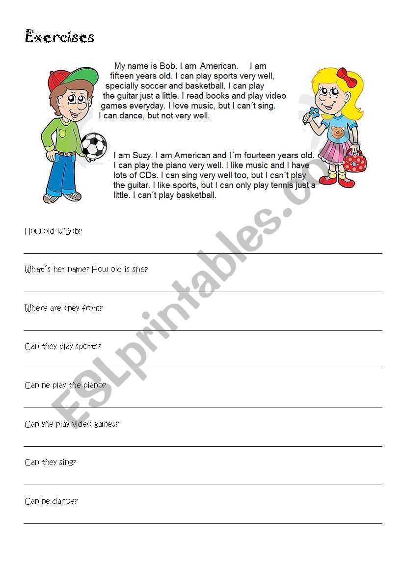 Whose...? worksheet