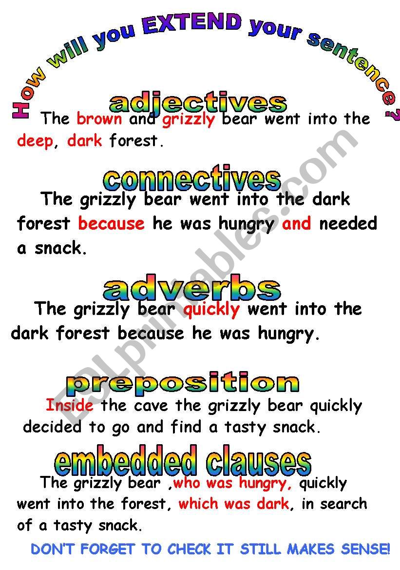 HOW WILL YOU START YOUR SENTENCE? - ESL worksheet by aarli