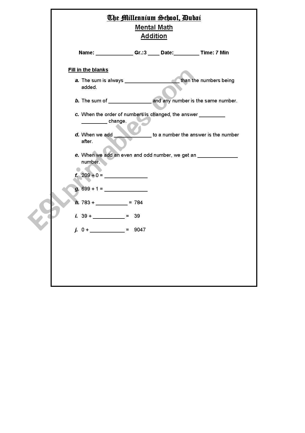 work sheet worksheet