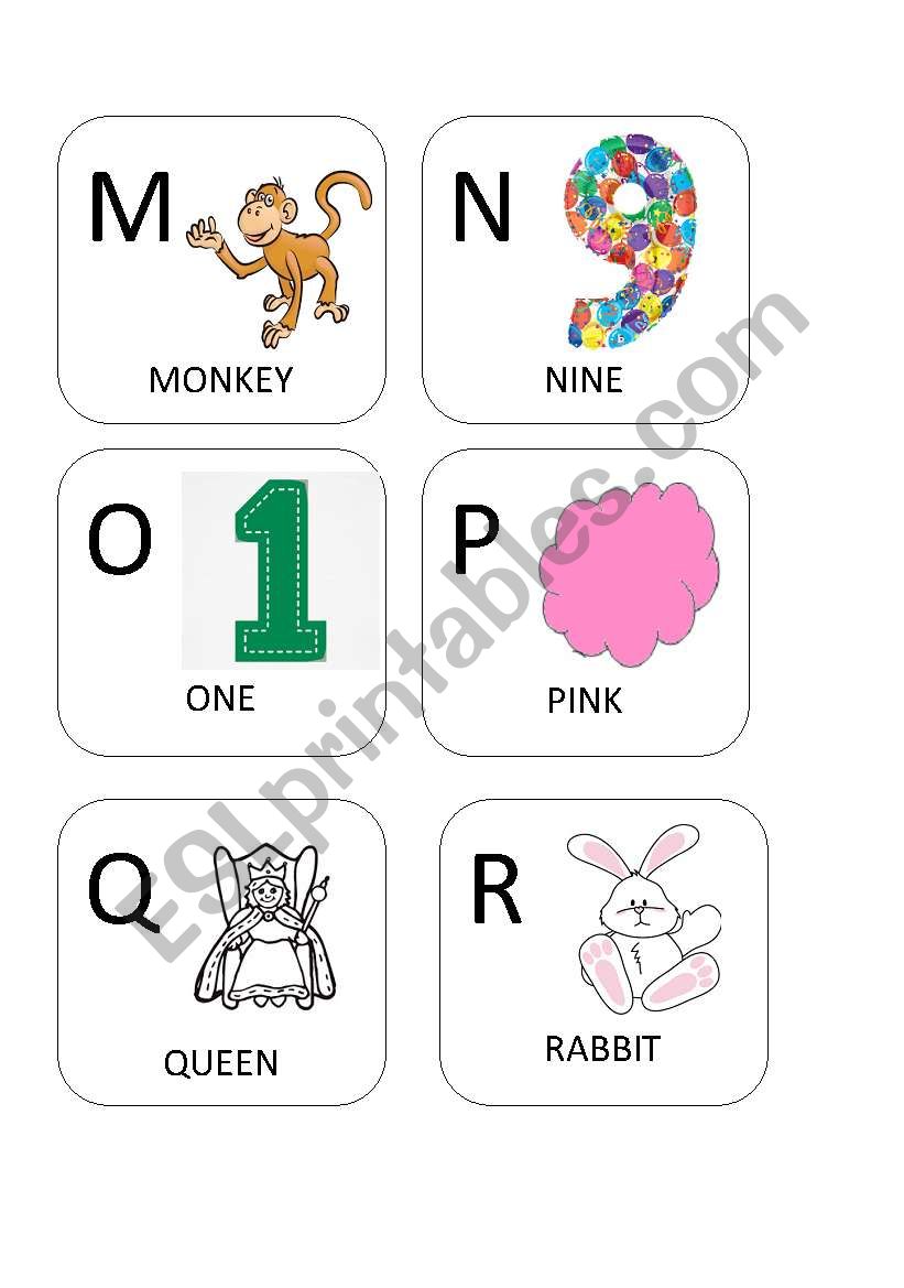 ALPHABET 2/2 worksheet