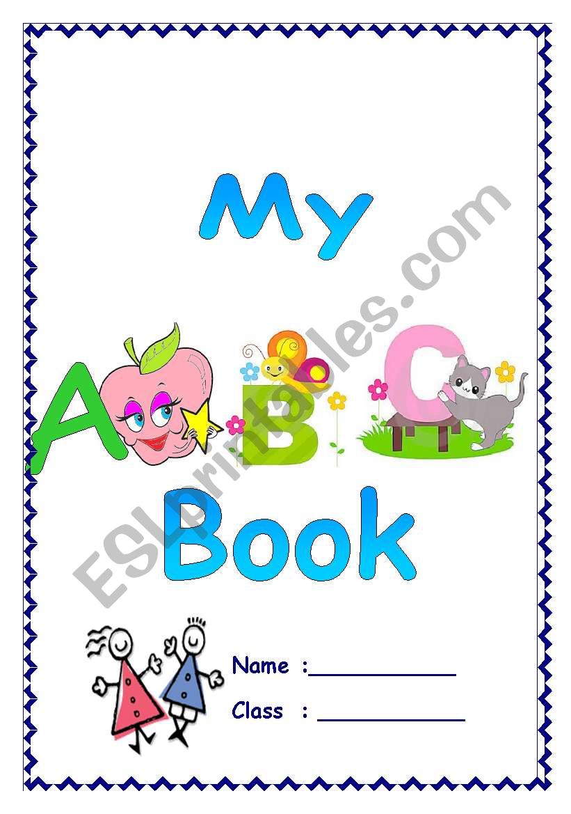 My ABC Book worksheet