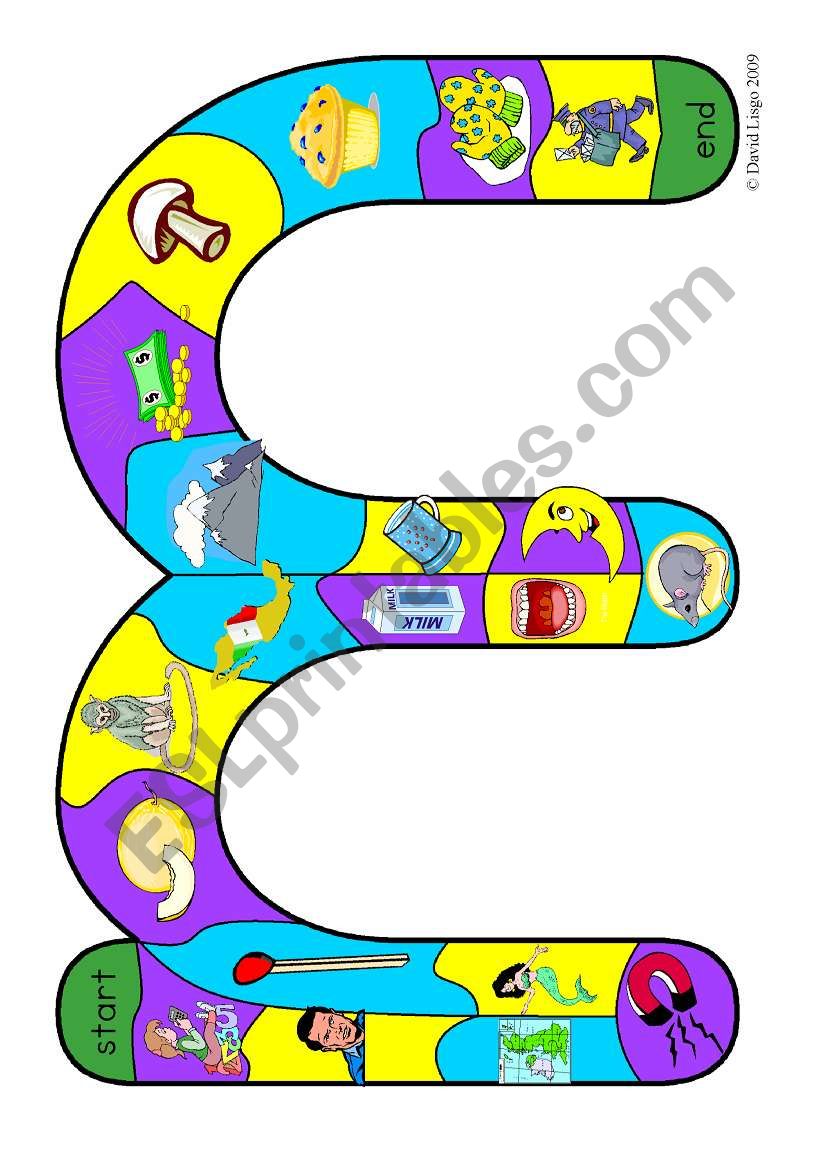 New Alphabet Tracks: letter m in full color, black and white and blank.