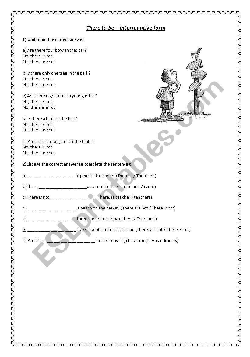 There To be - Interrogative form