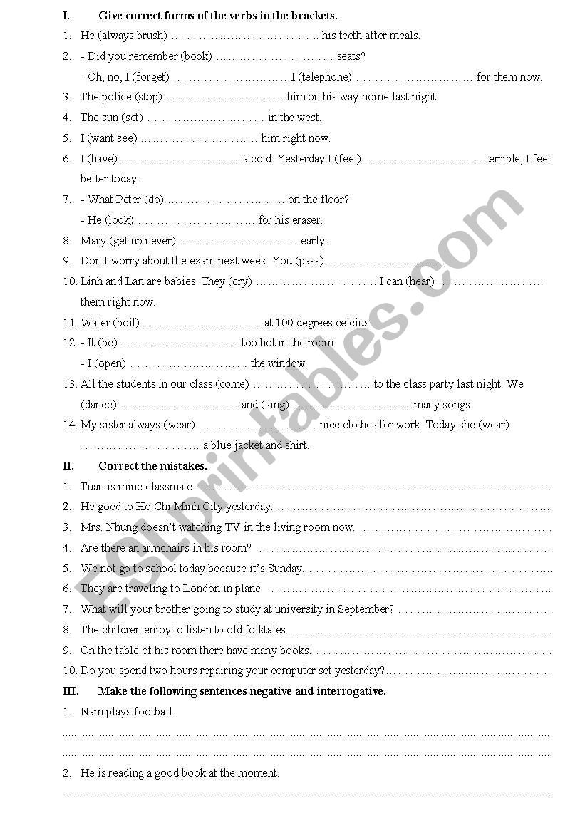 simple-present-tese-and-present-continous-tense-esl-worksheet-by-trangphan-7ht27