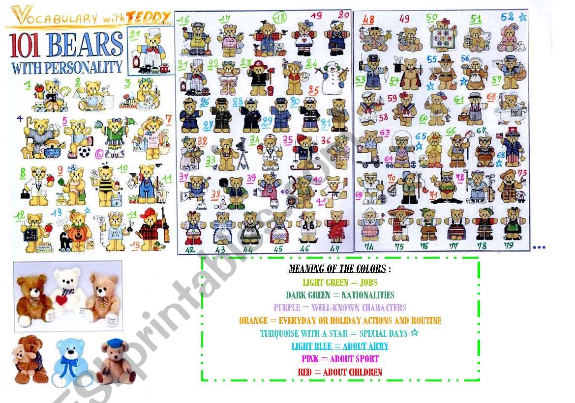 poster general vocabulary worksheet