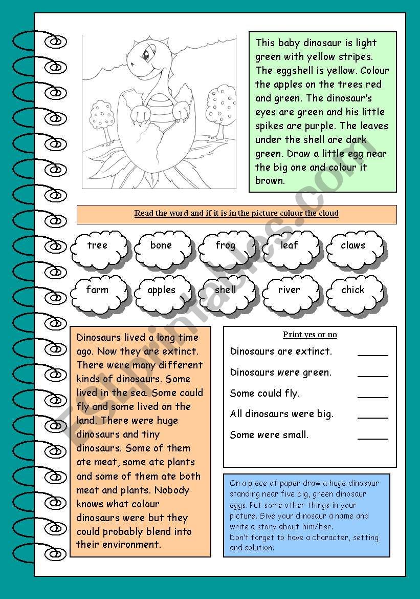 Working with words worksheet