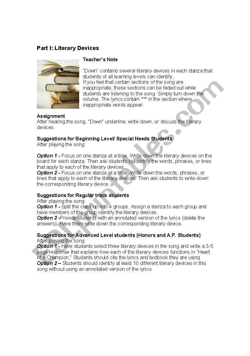 Literary Connections in 