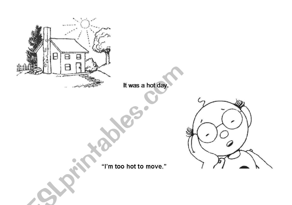 Hot Weather Mini Book worksheet