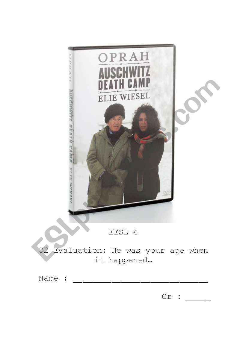 Oprah and Elie Wiesel visit Auschwitz