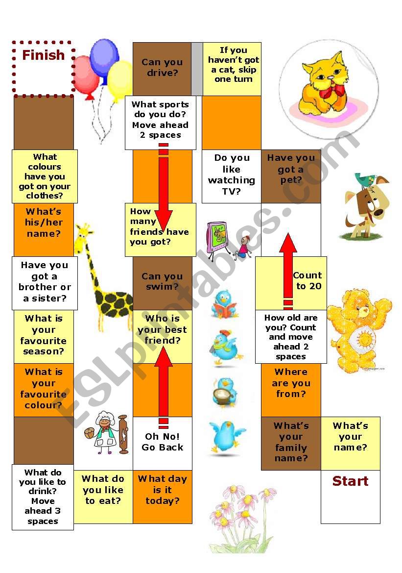 Getting Acquainted worksheet