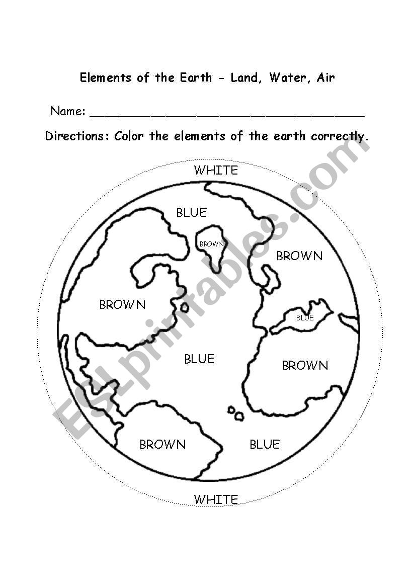 Composition of the Earth - Preschool