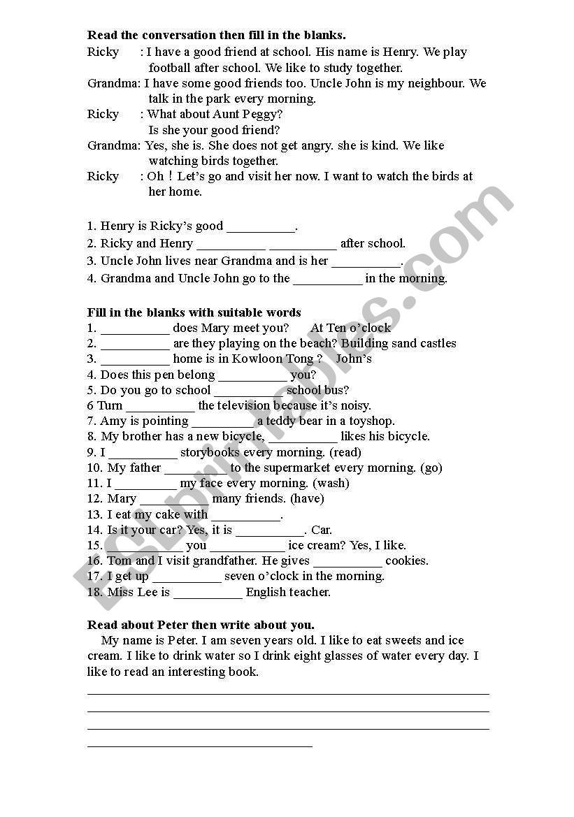 english-worksheets-english