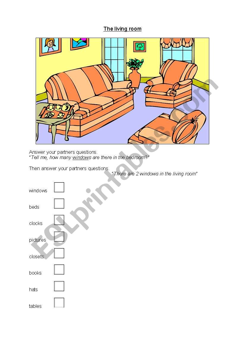 How many are there? (speaking activity)