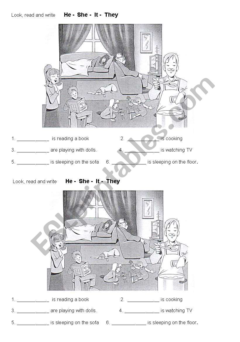 Actions worksheet