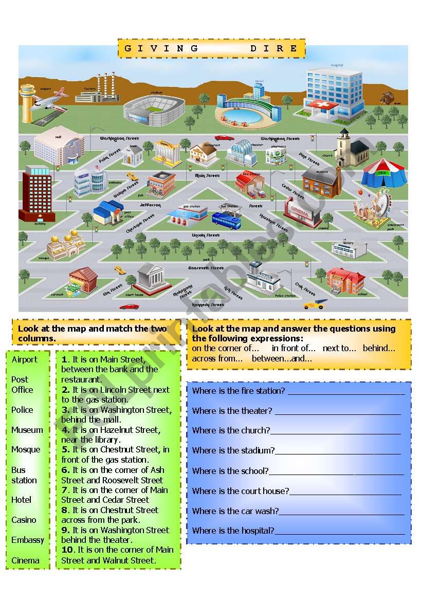 Maps and Directions