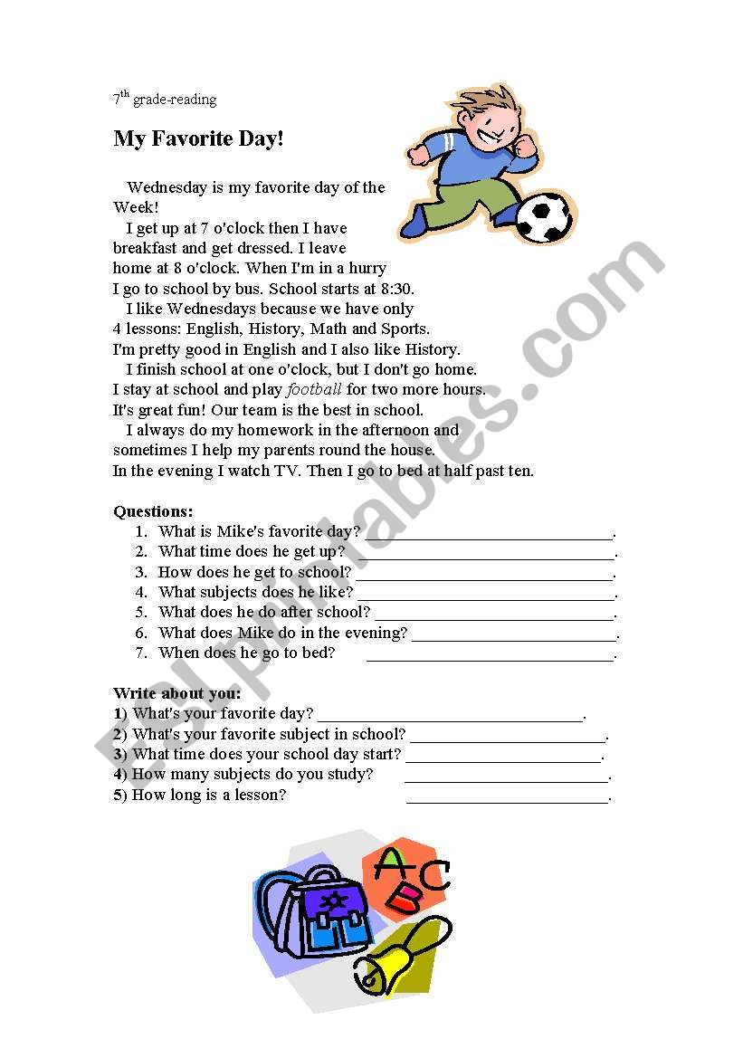 back to school worksheet