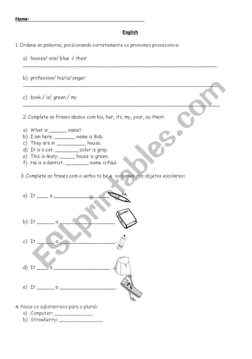 Grammar exercises  worksheet