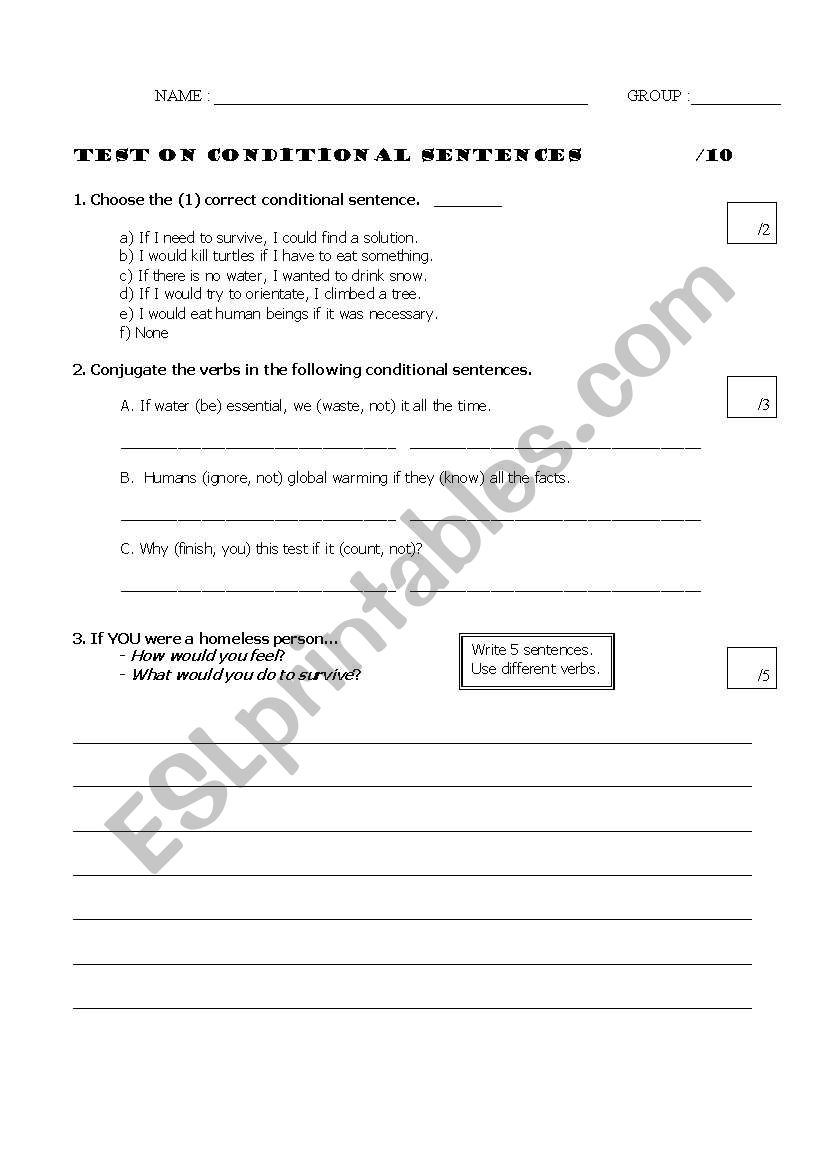 homeless people worksheet