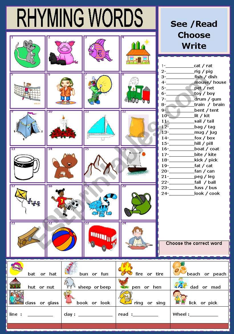 rhyming-words-esl-worksheet-by-jhansi