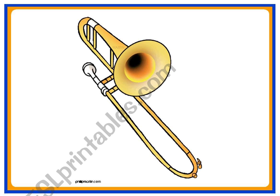 Musical instruments flashcards 4