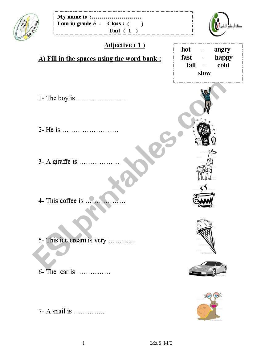 FEELINGS worksheet