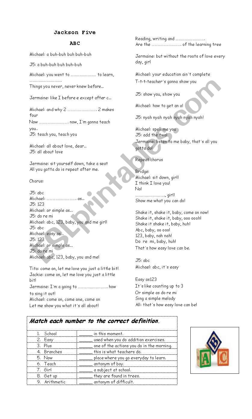 abc worksheet