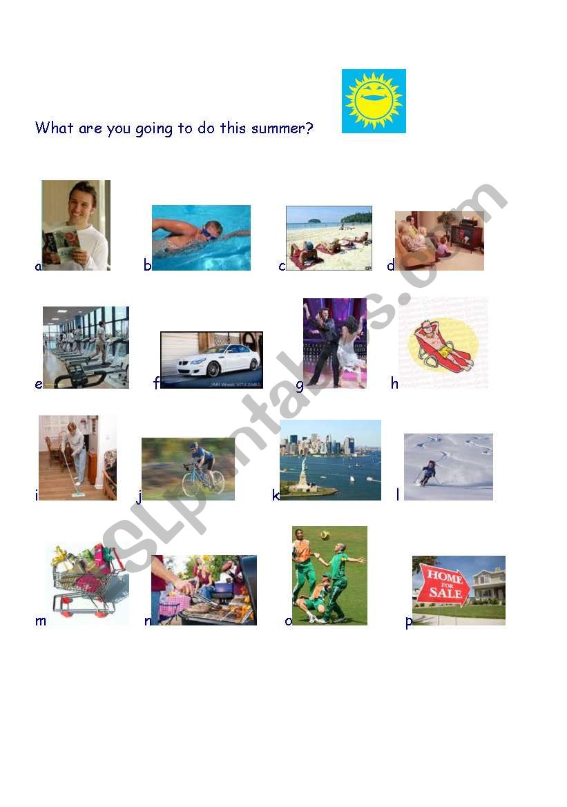 what are you going to do this summer?