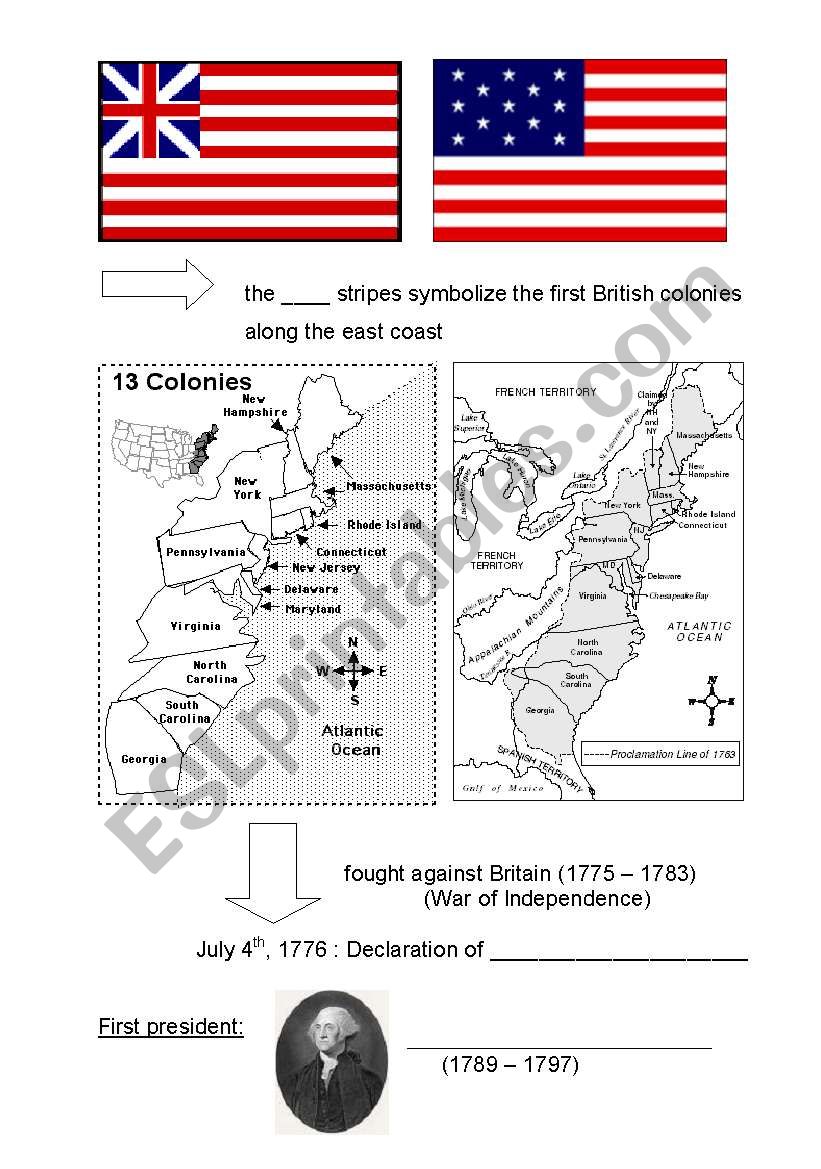 American History worksheet