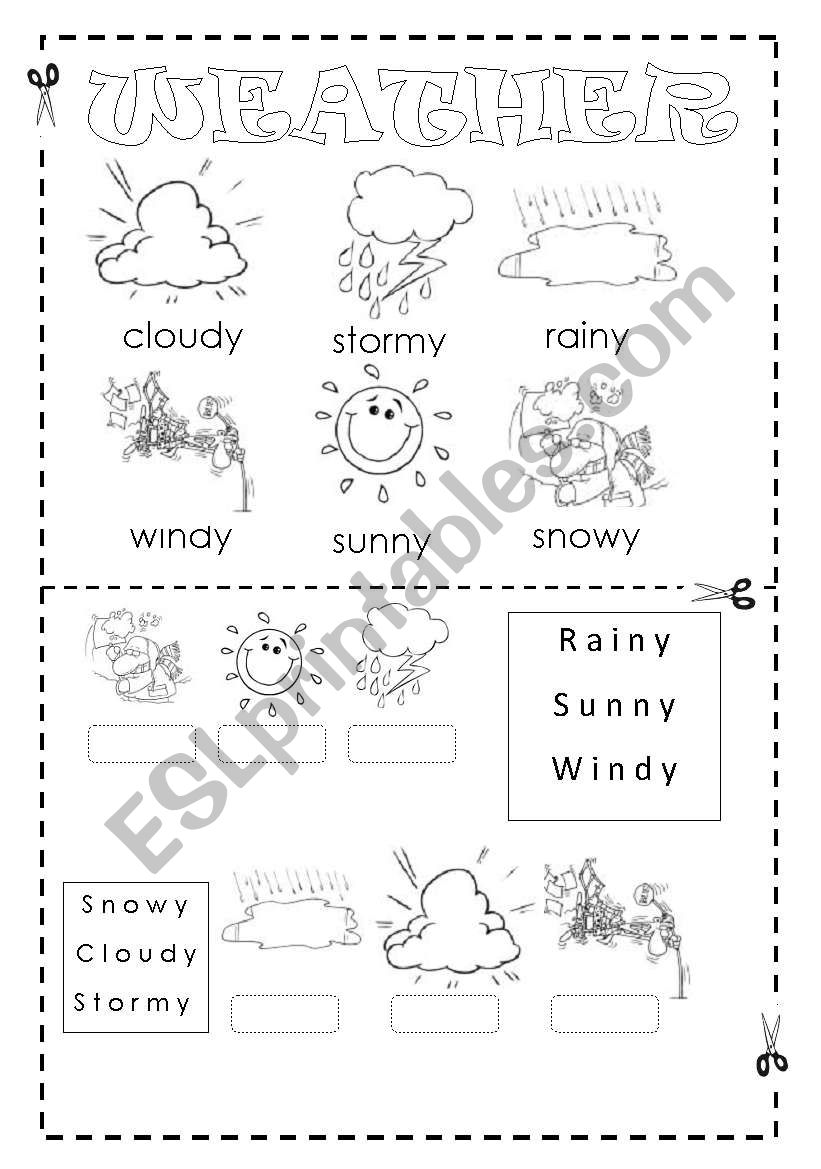 Weather MATCHING - FULLY EDITABLE