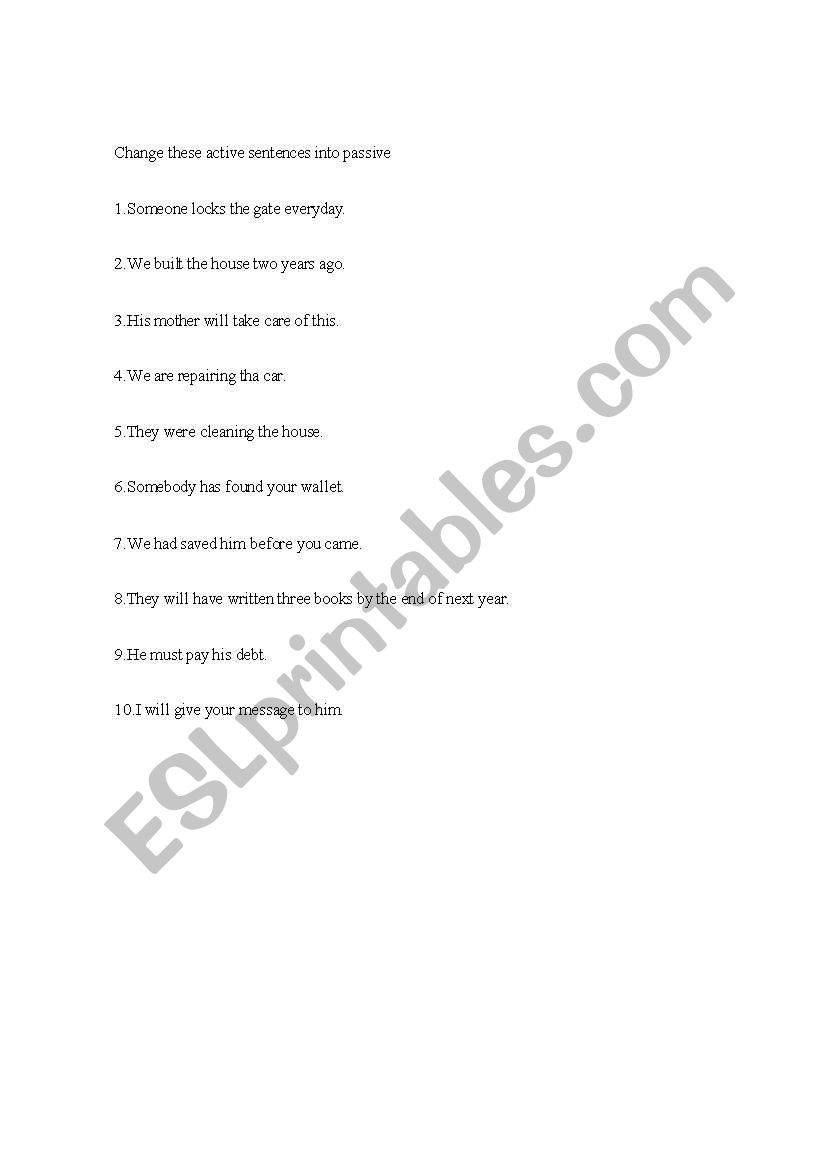 english-worksheets-passive-sentences