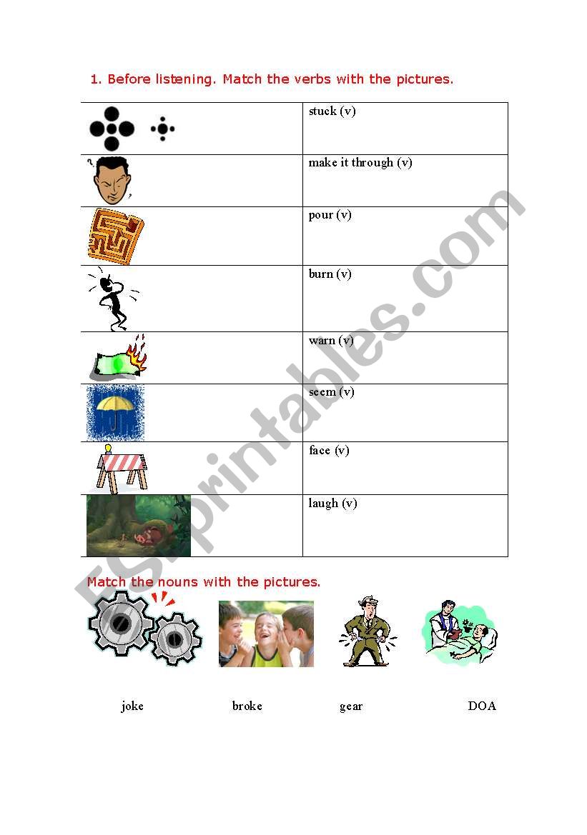 Friends Theme worksheet