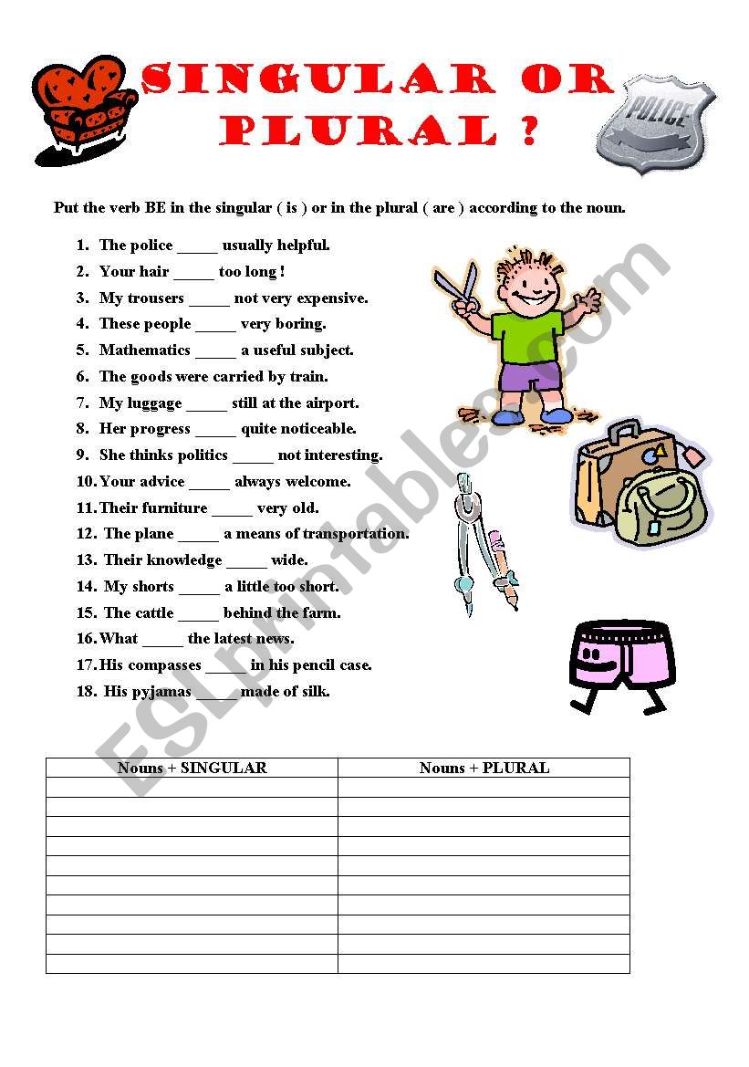COLLECTIVE  NOUNS worksheet
