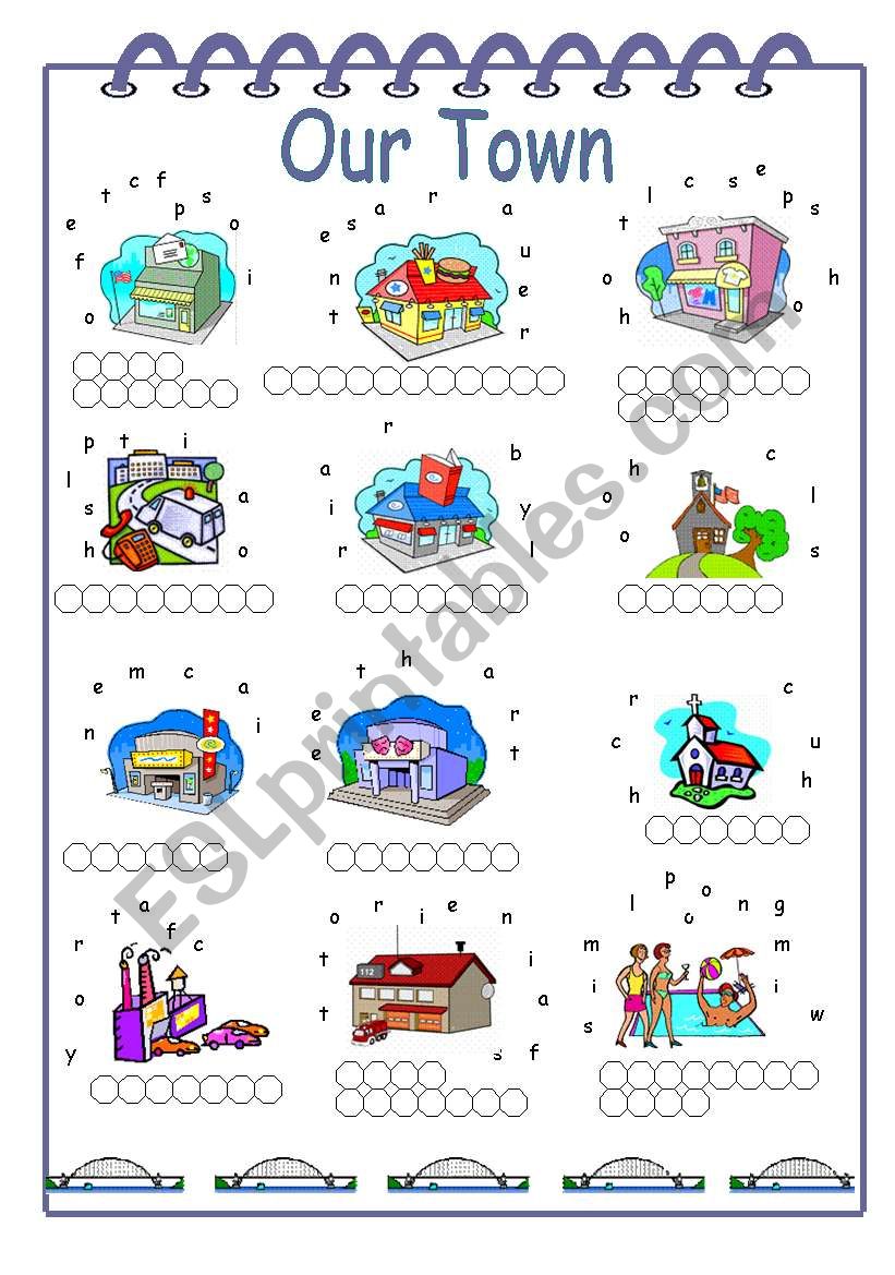 Our Town worksheet