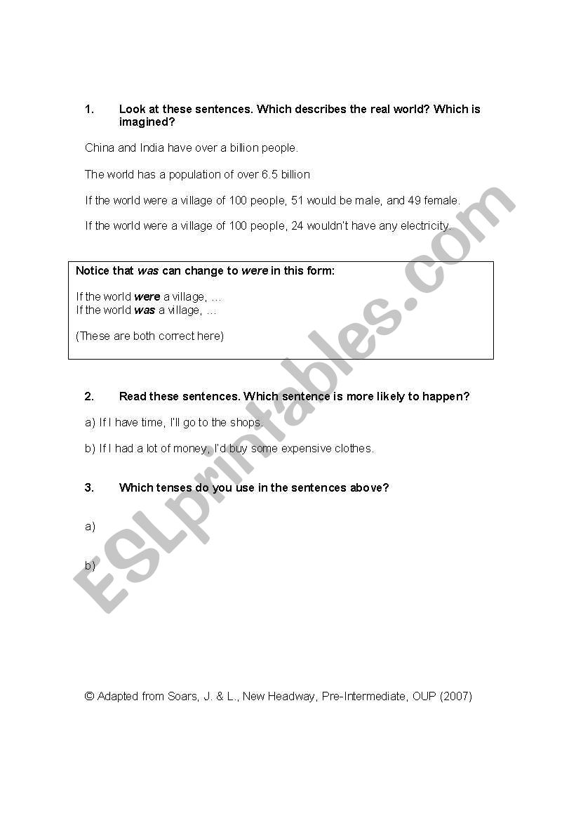 Second Conditional Guided Discovery