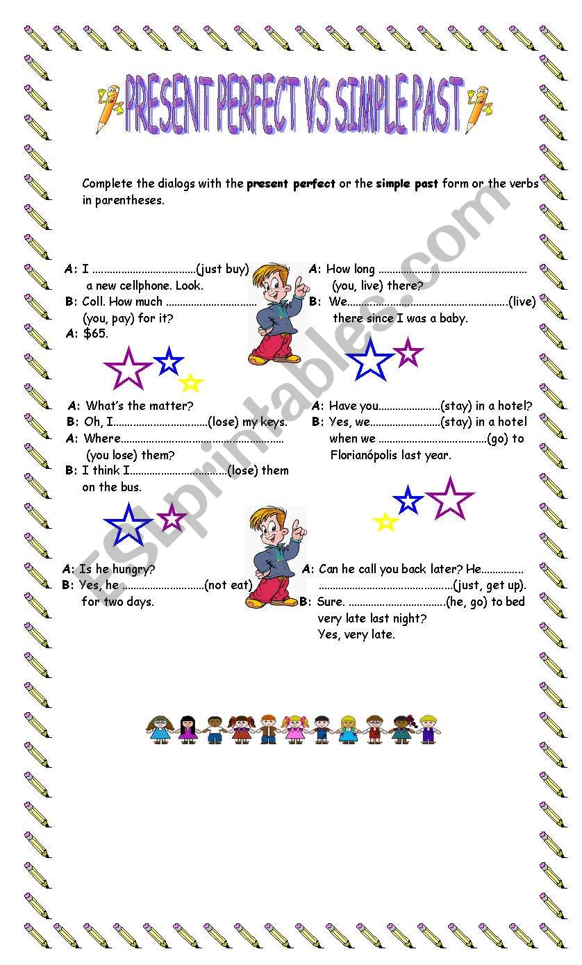 Present perfect vs. Simple Past