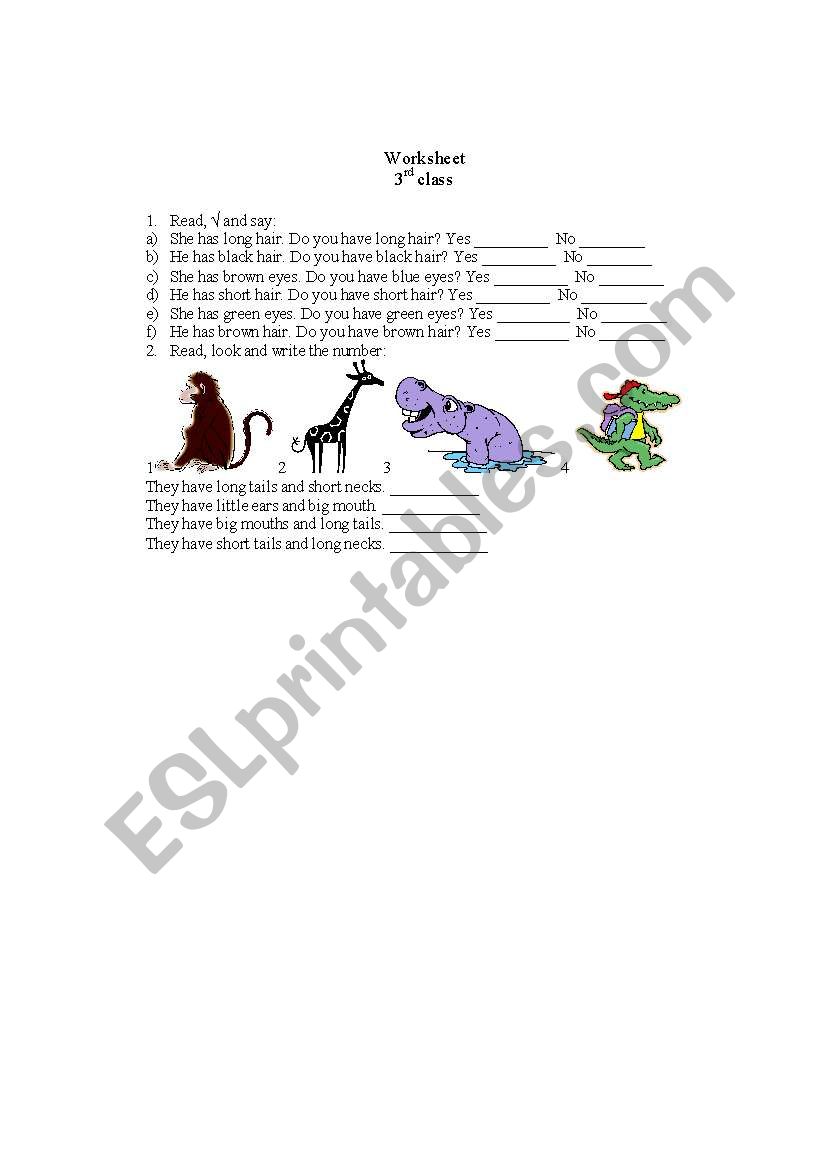 Please sit down! worksheet