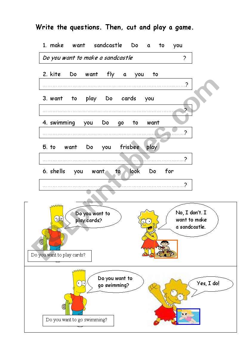 HOLIDAY ACTIVITIES worksheet