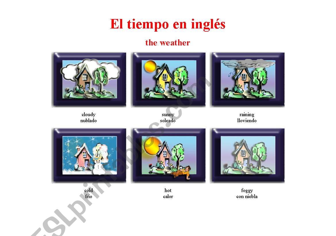 the weather worksheet