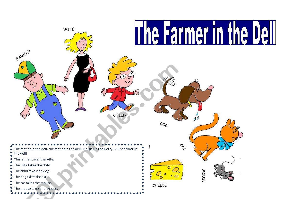 farmer in the dell worksheet